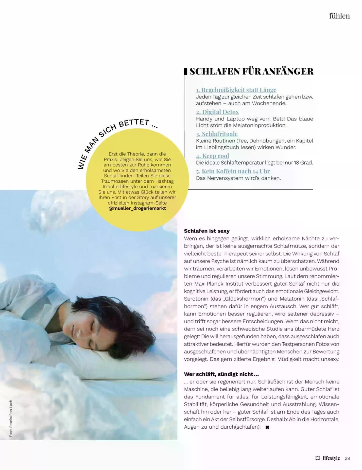 Müller Magazin – Seite 29