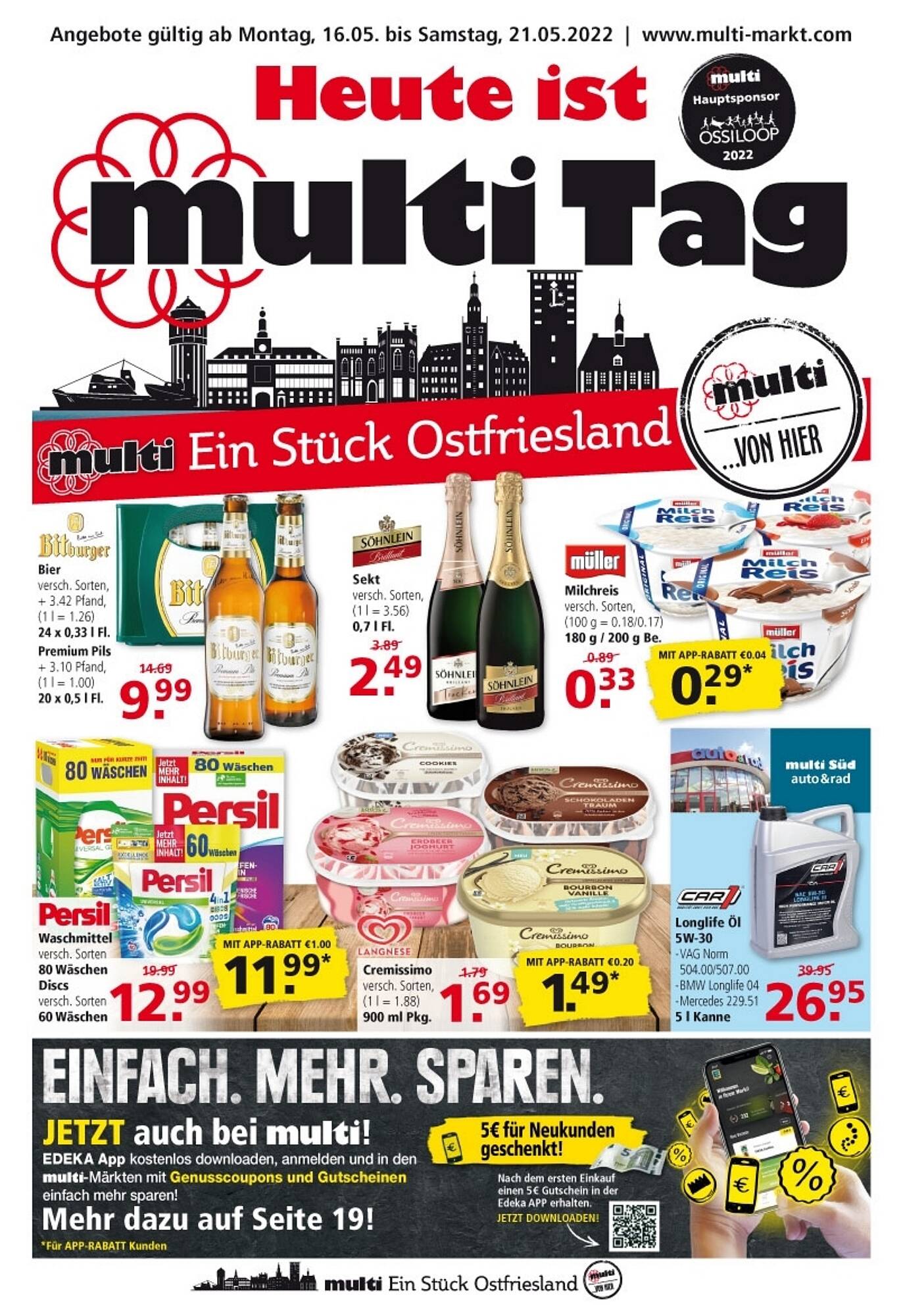 Multi Markt Prospekt – Seite 1