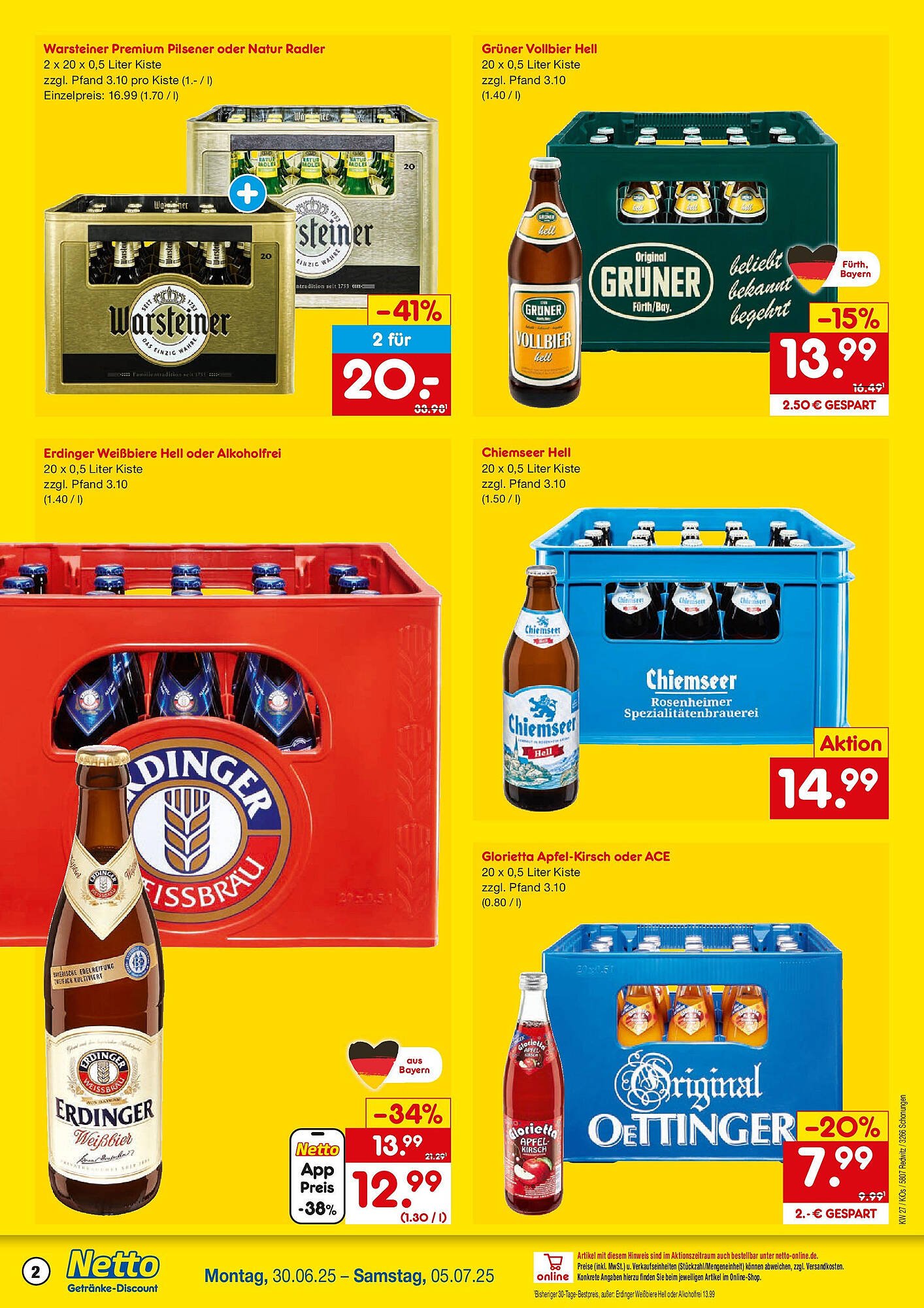 Netto Getränke Discount Prospekt – Seite 2