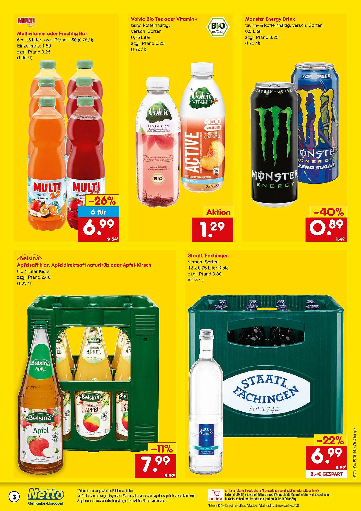 Netto Getränke Discount Prospekt – Seite 3