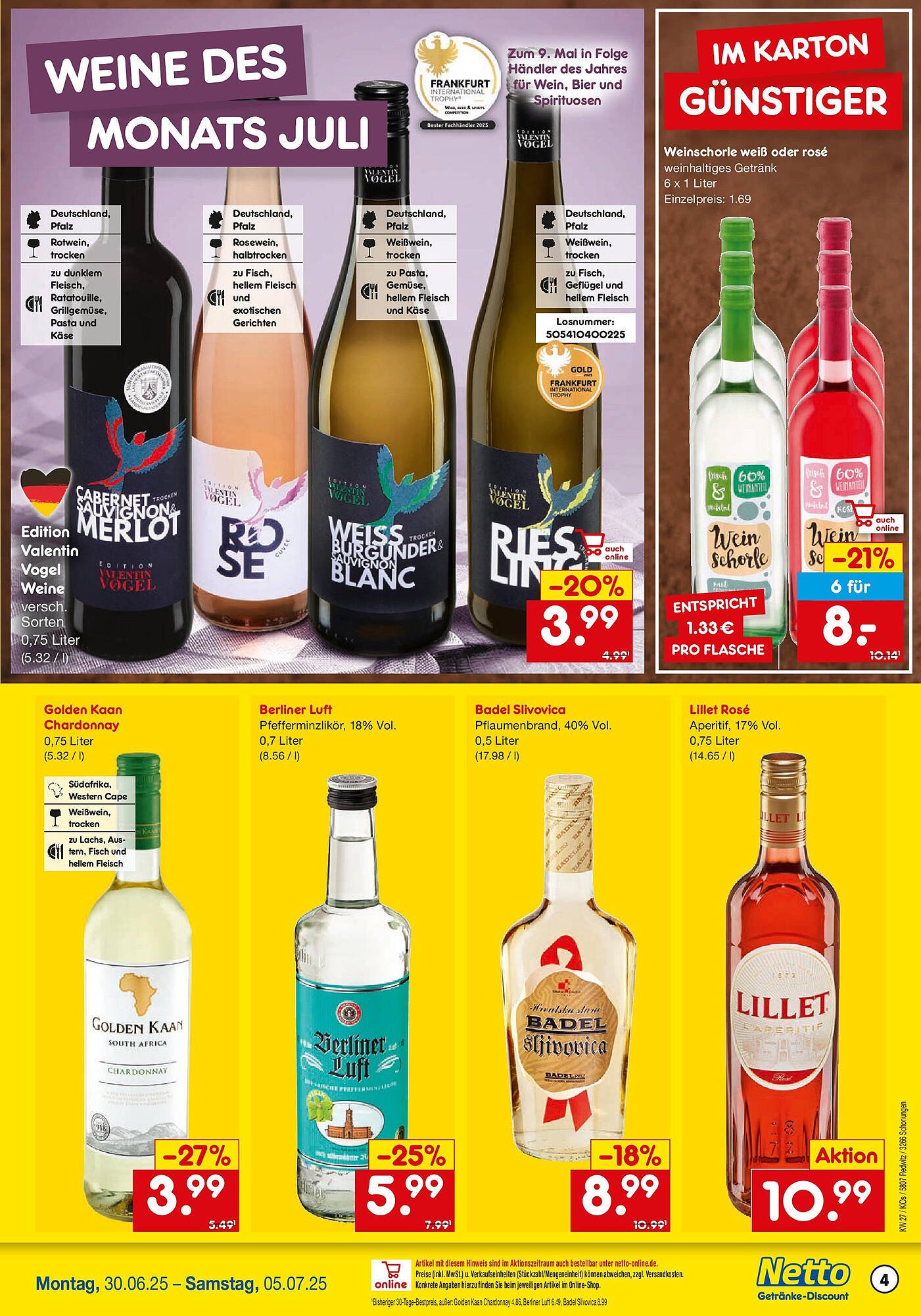 Netto Getränke Discount Prospekt – Seite 4