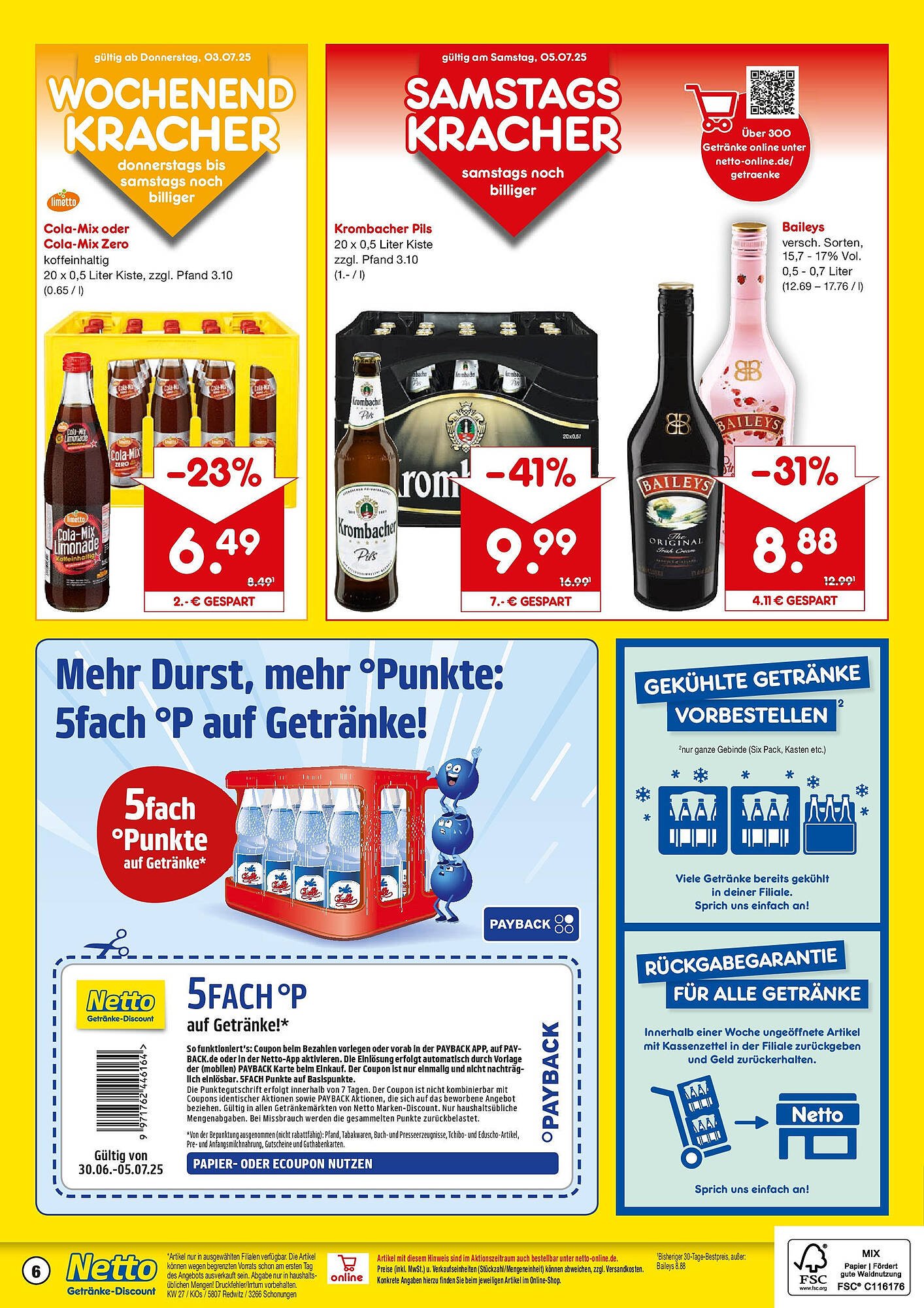 Netto Getränke Discount Prospekt – Seite 6
