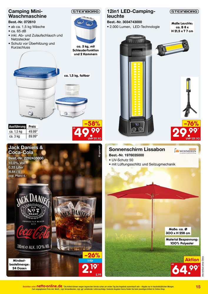 Netto Marken-Discount Magazin – Seite 15