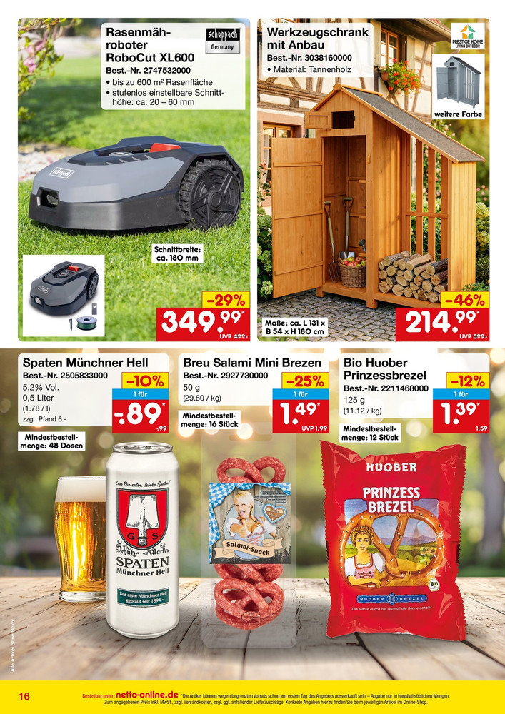 Netto Magazin – Seite 16