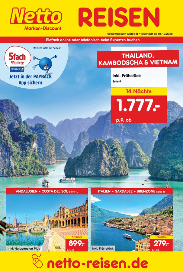 Netto Reisen – Seite 1