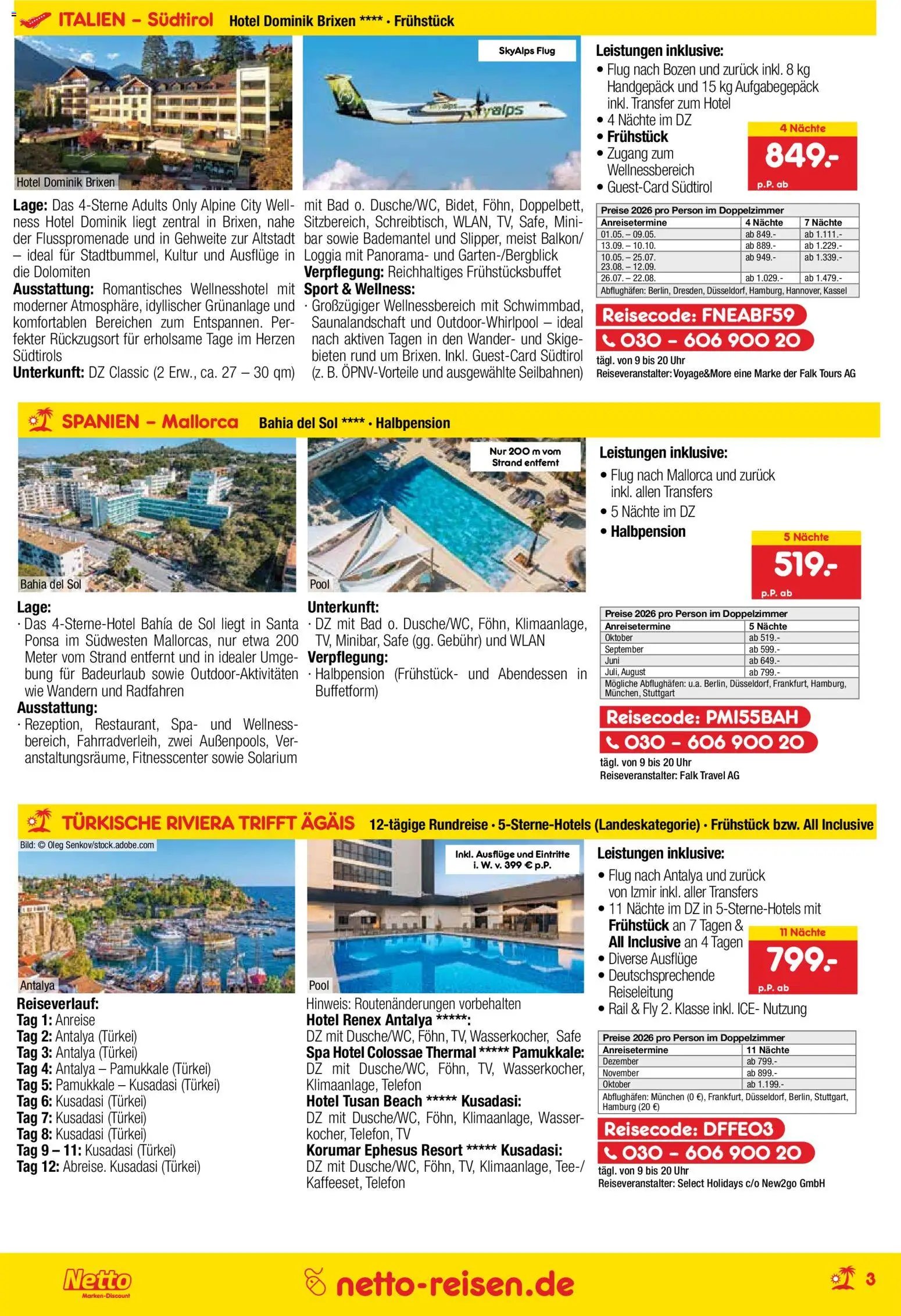 Netto Reisen – Seite 3