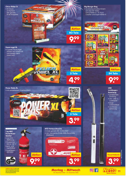 Netto Marken-Discount Silvester Prospekt – Seite 11
