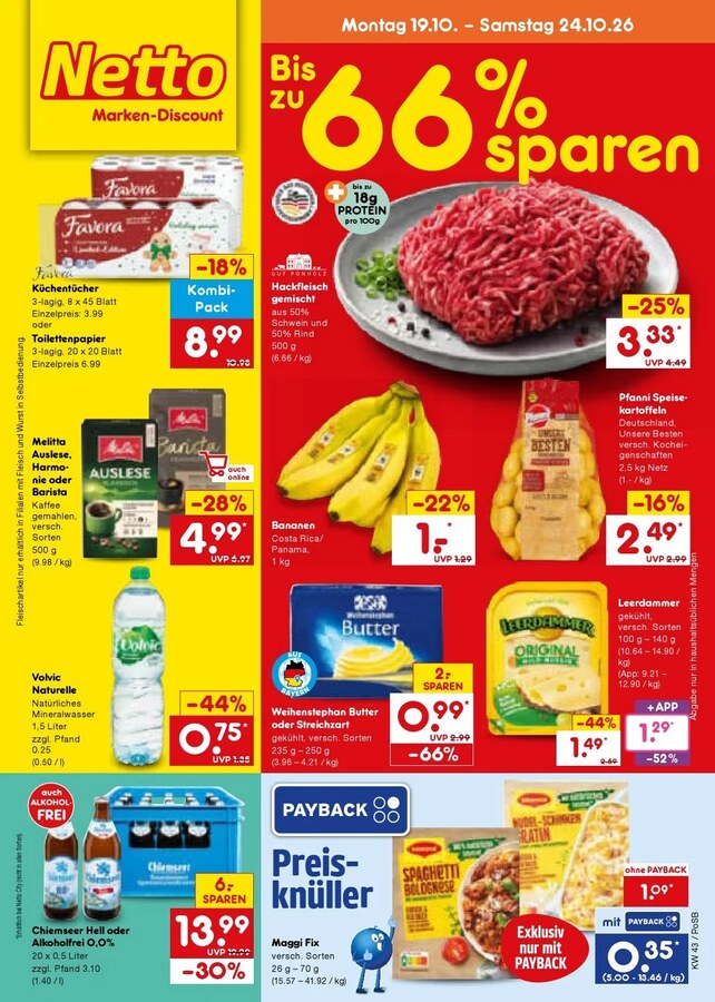 Netto Prospekt ab 19.10.2026 – Seite 1