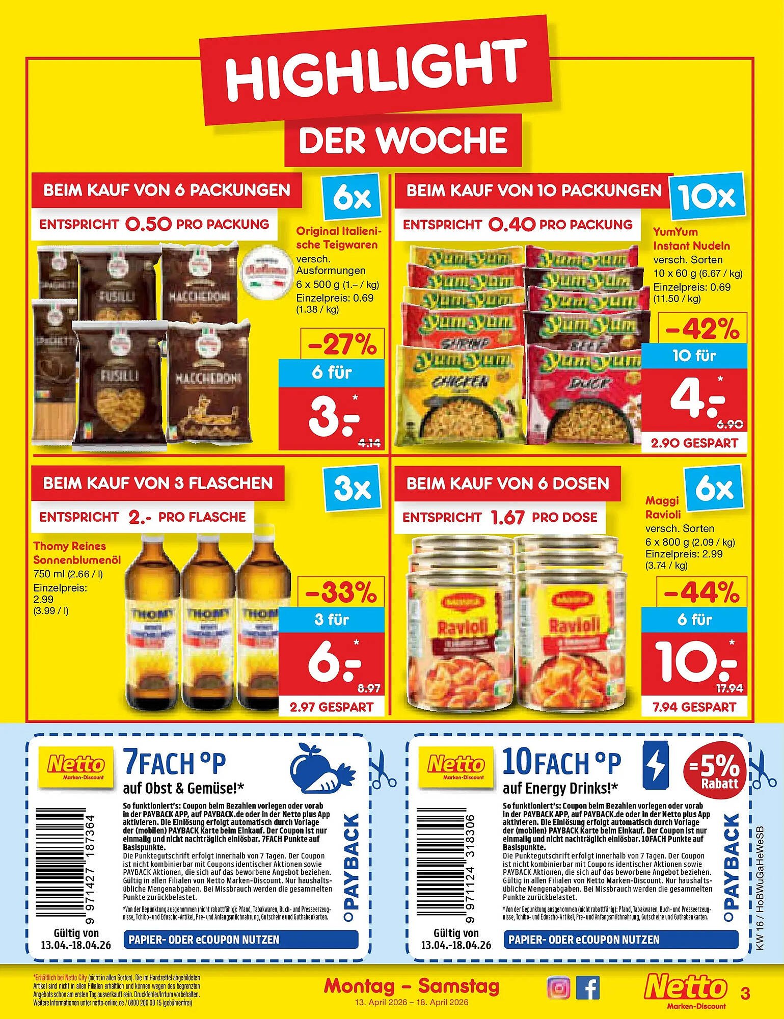 Netto Marken-Discount Prospekt – Seite 3