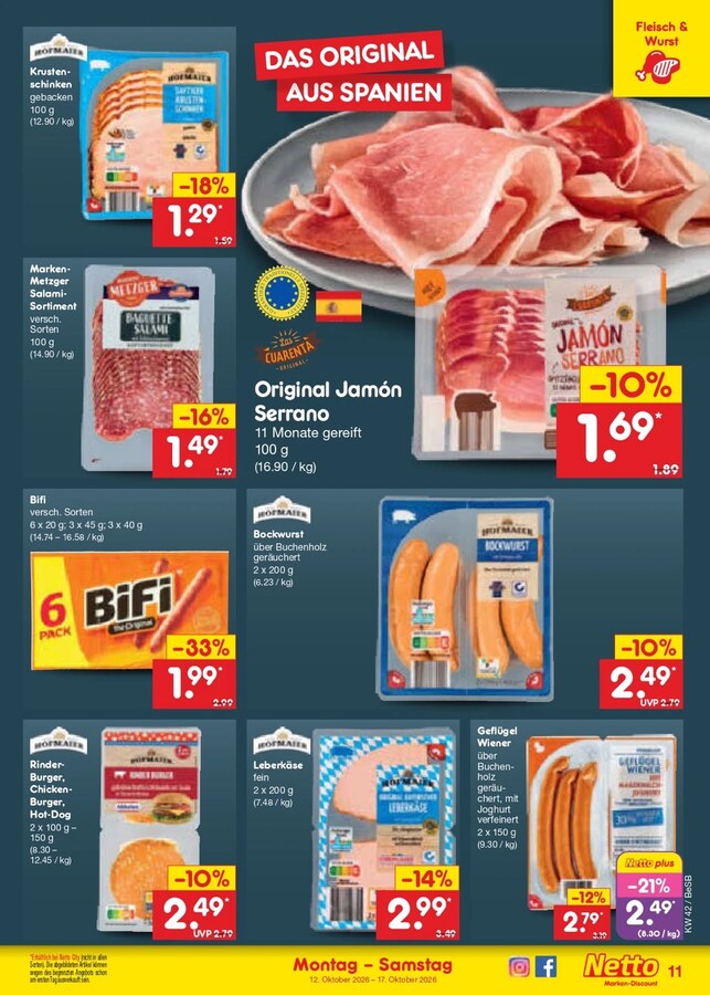 Netto Prospekt ab 12.10.2026 – Seite 13