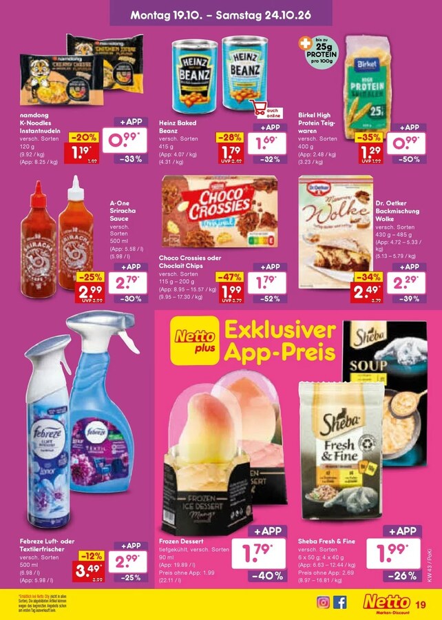 Netto Prospekt ab 19.10.2026 – Seite 21