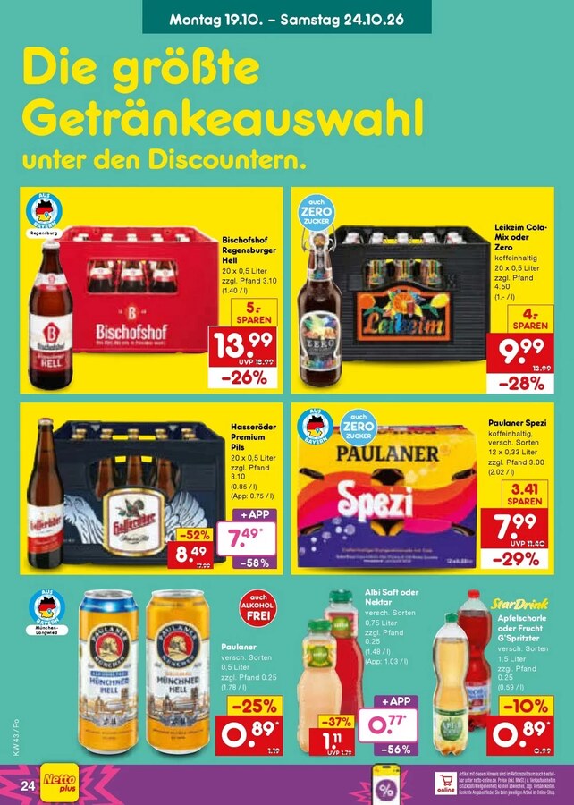 Netto Prospekt ab 19.10.2026 – Seite 28