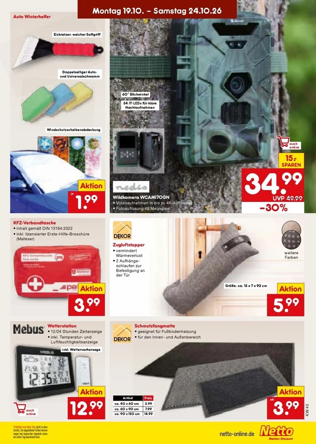 Netto Prospekt ab 19.10.2026 – Seite 45