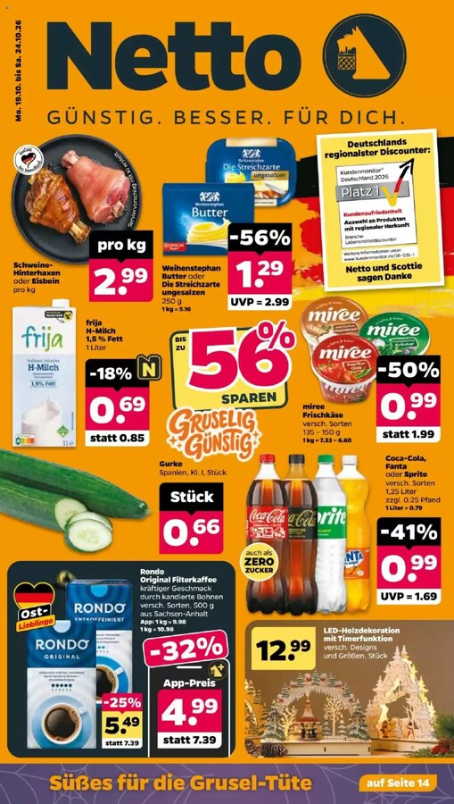 NETTO Scottie Prospekt ab 19.10.2026 – Seite 1