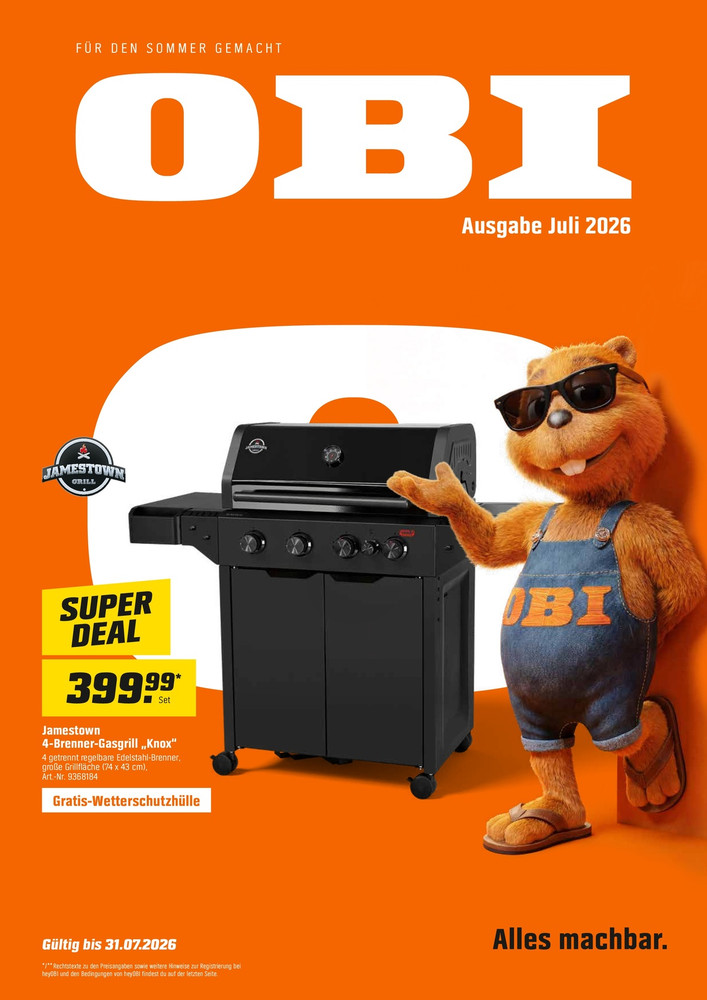 OBI Prospekt – Vorschaubild