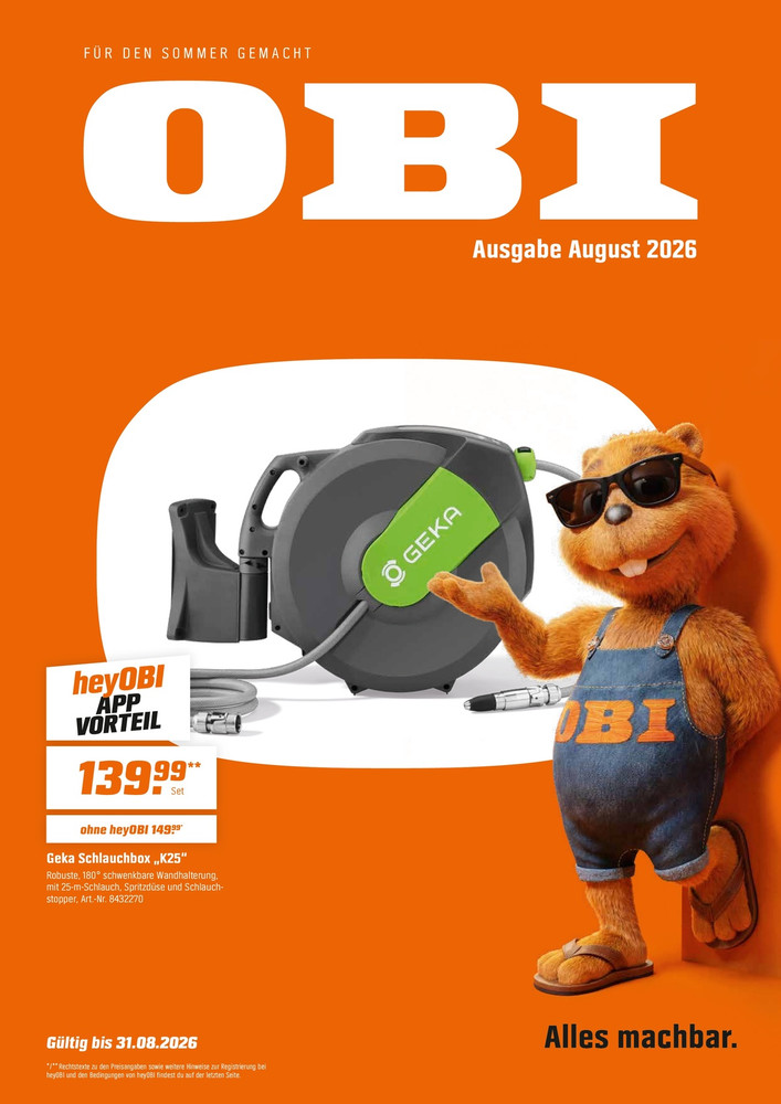 OBI Prospekt – Vorschaubild