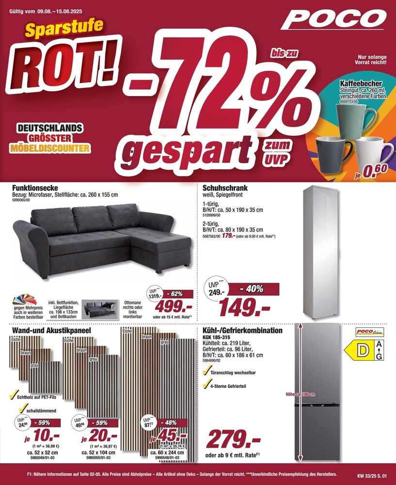 Poco Prospekt – Seite 1