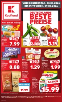 Kaufland Prospekt Cover ab 03.09.2026