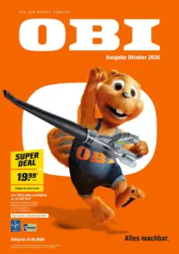 OBI Prospekt Cover