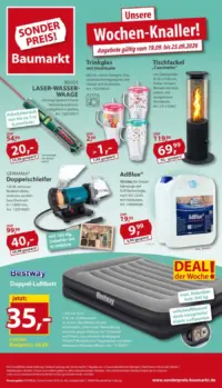 Sonderpreis Baumarkt Prospekt Cover ab 19.09.2026