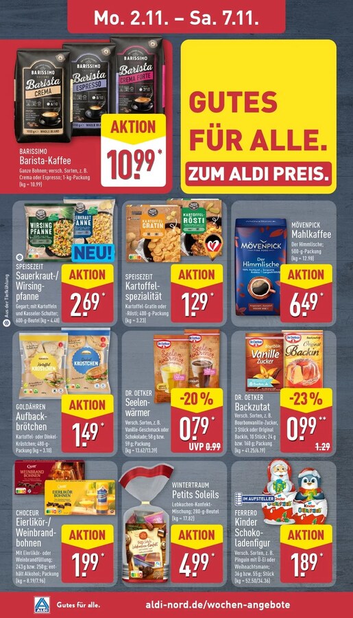 Aldi Nord Prospekt ab 02.11.2026 – Seite 9