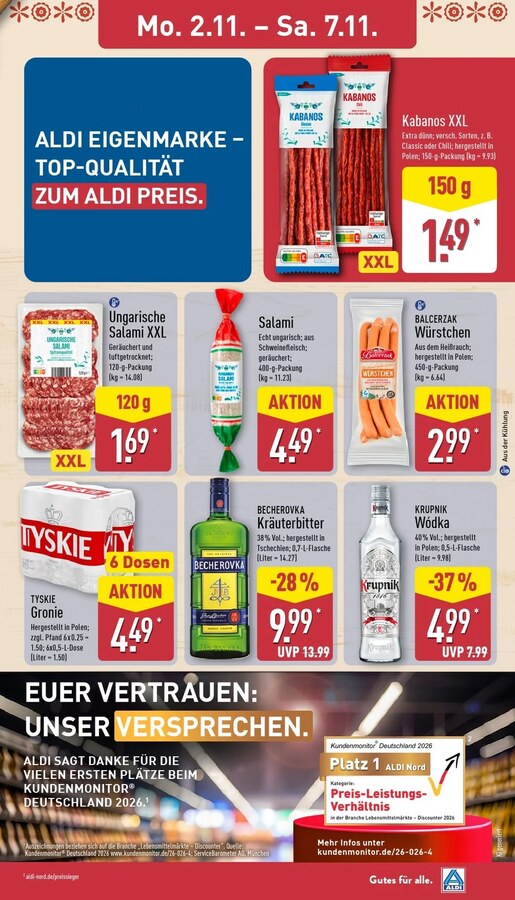 Aldi Nord Prospekt ab 02.11.2026 – Seite 14