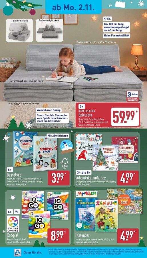 Aldi Nord Prospekt ab 02.11.2026 – Seite 21
