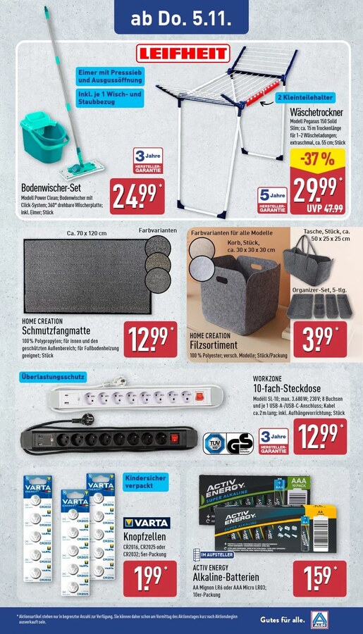 Aldi Nord Prospekt ab 02.11.2026 – Seite 28