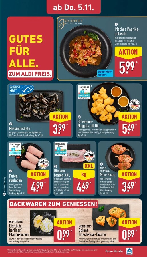 Aldi Nord Prospekt ab 02.11.2026 – Seite 30