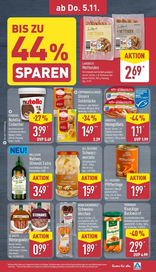 Aldi Nord Prospekt ab 02.11.2026 – Seite 32