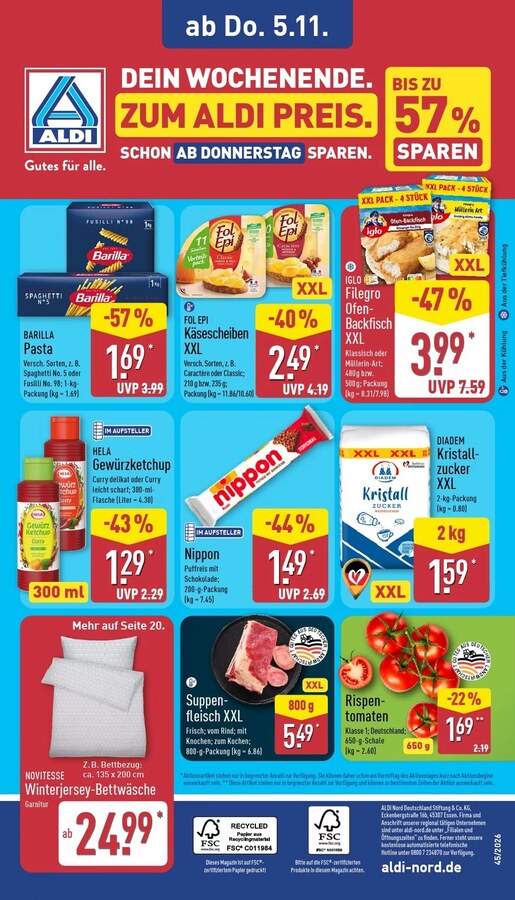 Aldi Nord Prospekt ab 02.11.2026 – Seite 35