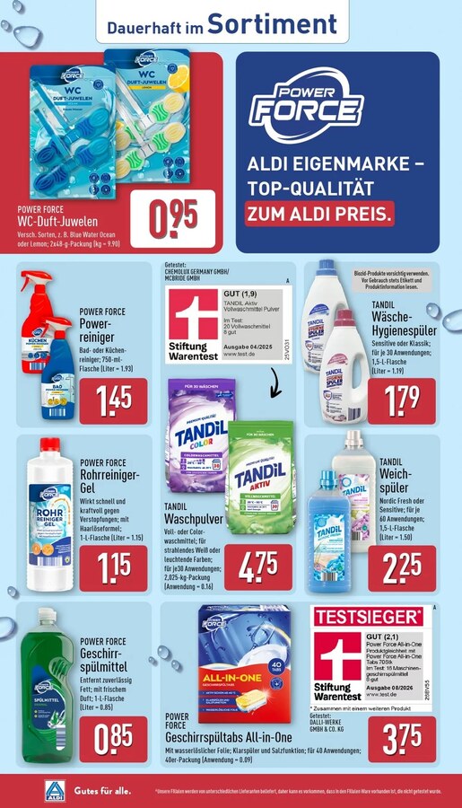Aldi Nord Prospekt ab 02.11.2026 – Seite 36