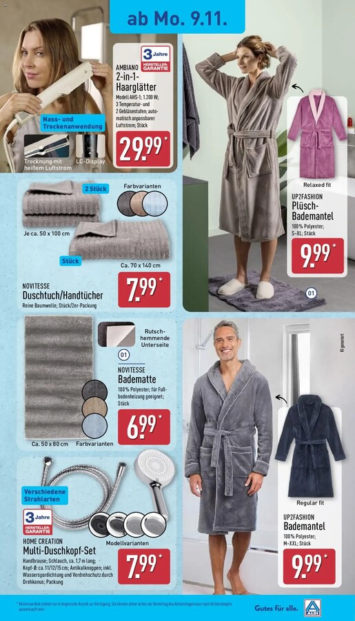 Aldi Nord Prospekt ab 09.11.2026 – Seite 8