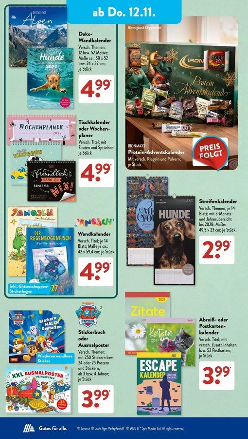 Aldi Süd Prospekt ab 09.11.2026 – Seite 9