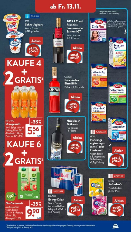 Aldi Süd Prospekt ab 09.11.2026 – Seite 12