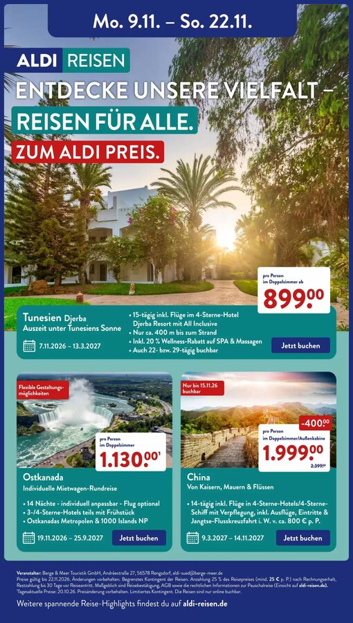 Aldi Süd Prospekt ab 09.11.2026 – Seite 20