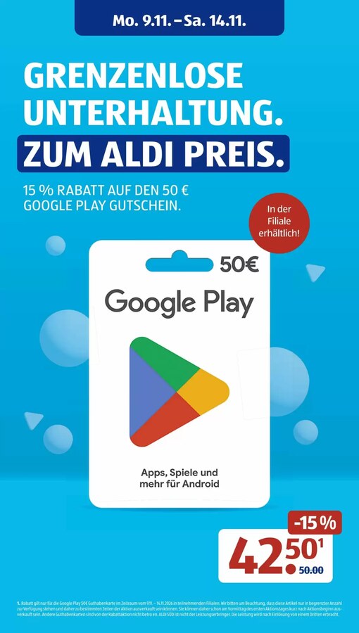 Aldi Süd Prospekt ab 09.11.2026 – Seite 21