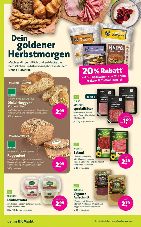 BioMarkt Prospekt ab 21.10.2026 – Seite 8