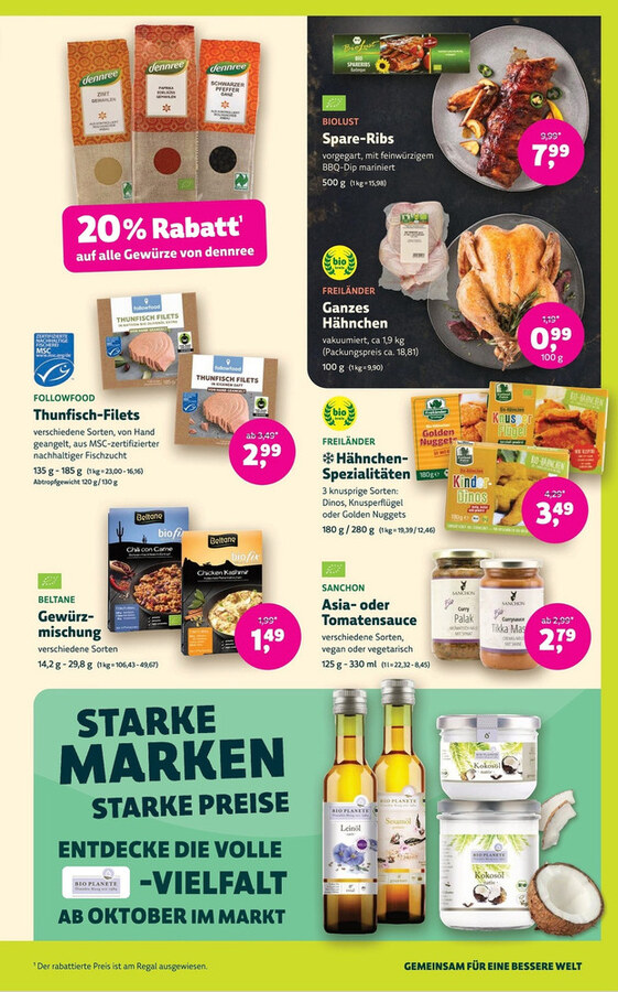 BioMarkt Prospekt ab 21.10.2026 – Seite 11