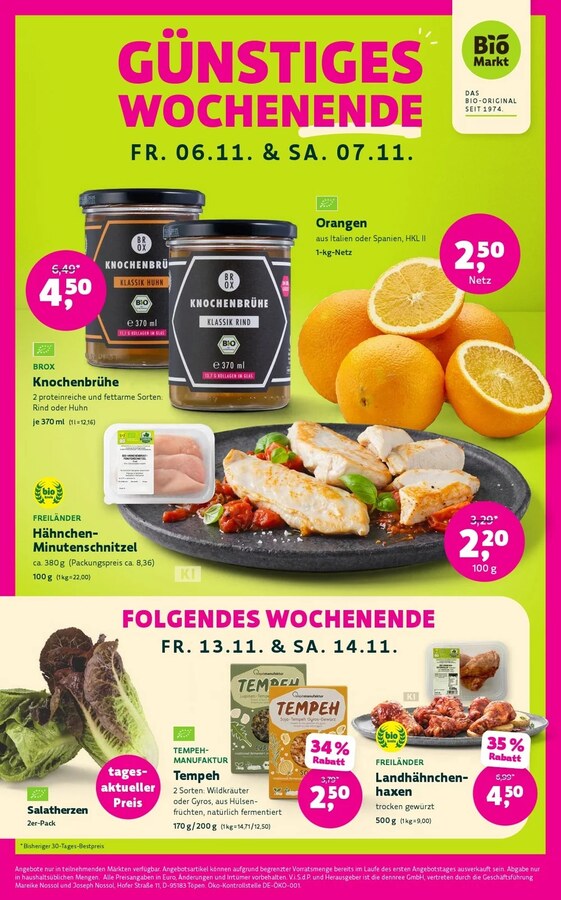 BioMarkt Prospekt ab 04.11.2026 – Seite 2