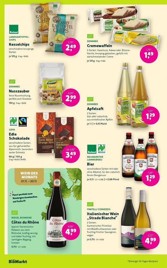 BioMarkt Prospekt ab 04.11.2026 – Seite 12