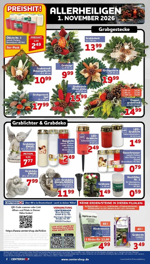 CENTERSHOP Prospekt ab 26.10.2026 – Seite 2