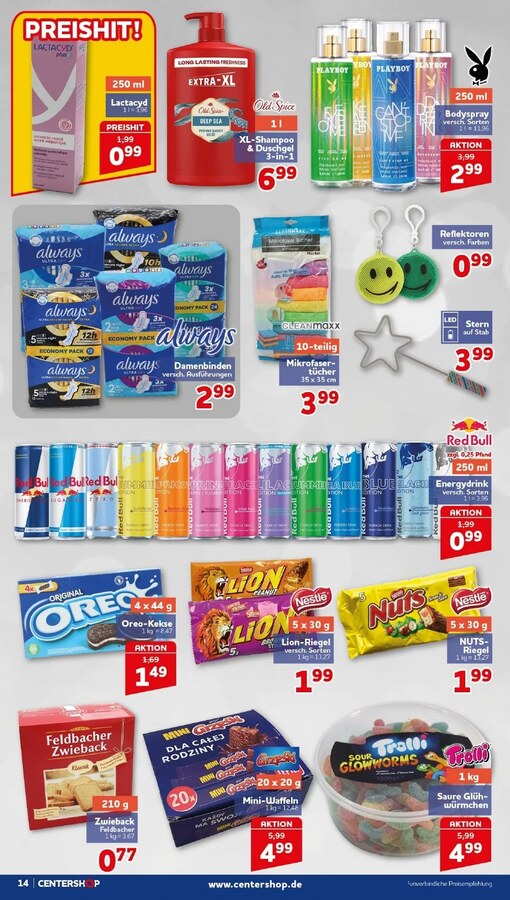 CENTERSHOP Prospekt ab 26.10.2026 – Seite 14