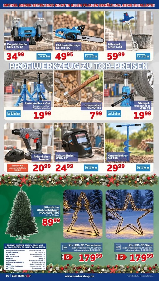 CENTERSHOP Prospekt ab 26.10.2026 – Seite 16