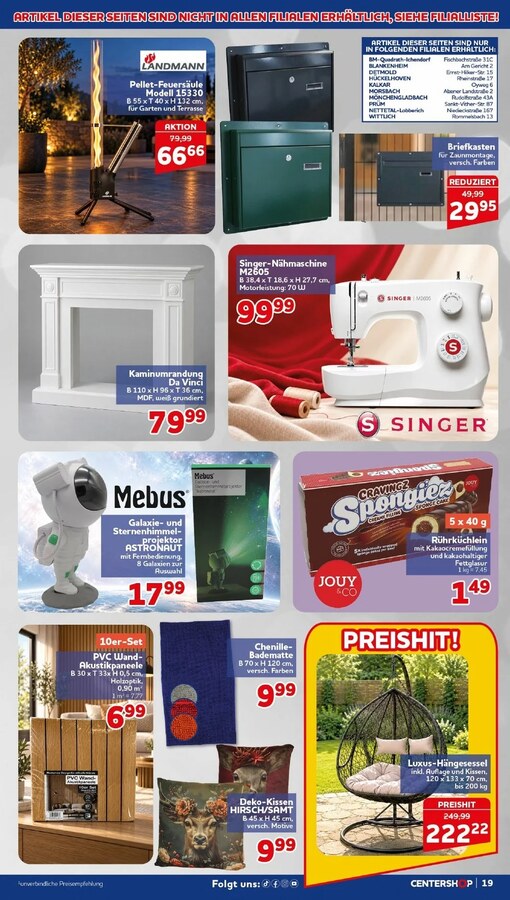 CENTERSHOP Prospekt ab 26.10.2026 – Seite 19