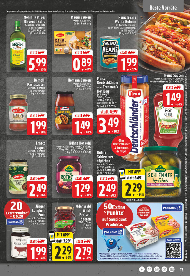Edeka Prospekt ab 26.10.2026 – Seite 15