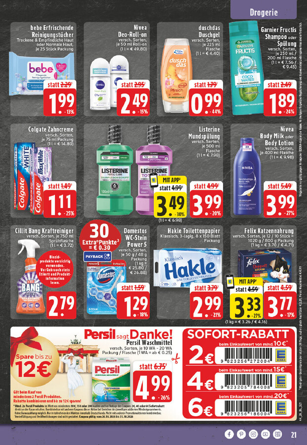 Edeka Prospekt ab 26.10.2026 – Seite 23