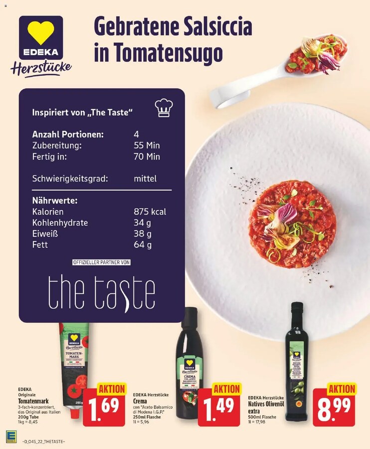 Edeka Prospekt ab 02.11.2026 – Seite 22