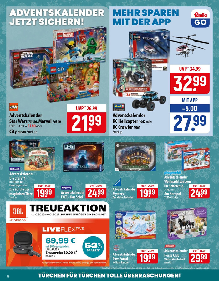 Famila Prospekt ab 26.10.2026 – Seite 18