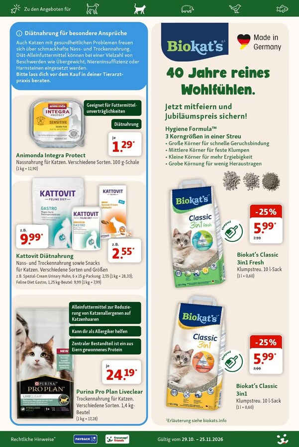 Fressnapf Prospekt ab 29.10.2026 – Seite 10